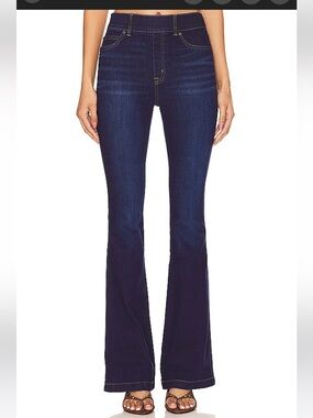 NWT SPANX midnight shade Flare Jeans small / 33 inch inseam